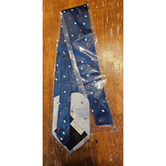 Christmas Tie Let It Snow Snowman New in Plastic - Picture 4 of 4